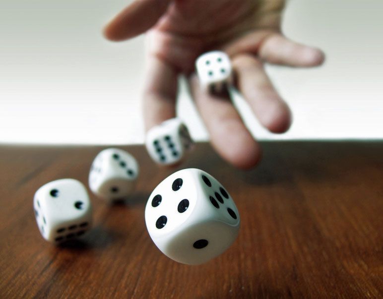 Does platform interface design influence dice results?